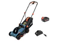 Газонокосилка акк. SENIX LPPX2-L-EU 20V*4Ah Li-Ion 32см 25/65мм 35л цент.рег. Арт. LPPX2-L-EU
