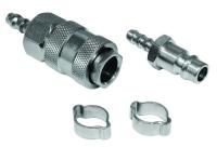 Переходник рапид (штуцер)-елочка8мм+кольцо6х13мм блистер ELITECH Арт. 0704.024900