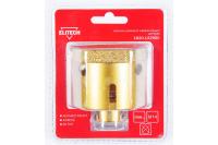 Коронка алмазная ELITECH 68 мм M14 по керамограниту для УШМ (сухое сверление) Арт. 1820.122900