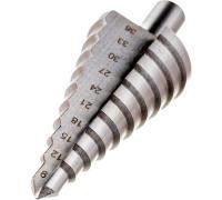 Сверло ступенчатое HSS по металлу 9-36мм FIT Арт. 36399