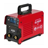 Инвертор Elitech ИС 210LCD 20-220А 7,0кВт 1,6-5мм 140-250В Арт. ИС 210LCD
