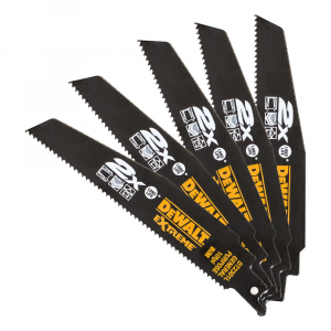 Полотно сабел. по мет. DeWALT DT2301L-QZ 152х2.5мм DEMOLITION S920СF 5шт/упак. Арт. DT2301L-QZ