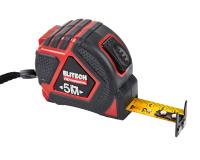 Рулетка 5м*19мм маг. двухсторон. зацеп, двухсторонняя шкала, автостоп ELITECH HD Арт. 310401