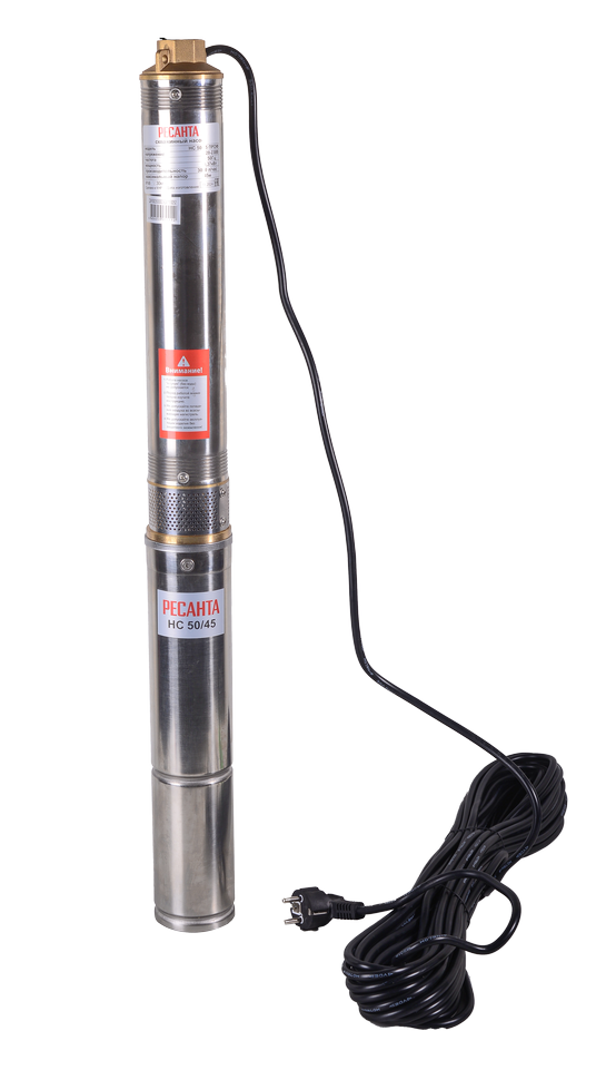 Скважинный насос Ресанта НС 50/45 (d.75 mm, кабель 20 м)