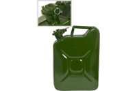 Канистра Nova Bright  10л металлическая для бензина со стопорным шплинтом на крышке Арт. 38603