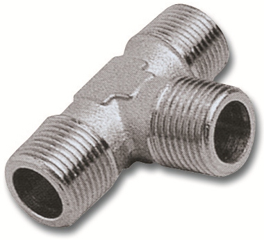 Переходник GAV 1256/3 тройник T-MMM 3/8