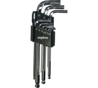 Набор ключей шестигр. 9шт с шаром 1.5-10мм OMT9S Ombra Арт. 55012