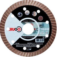 Диск алмазный KRUGO 115*22.23*1.4мм Турбо ультратонкий по керамике Арт. RTT45A