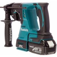 Перфоратор аккумуляторный Makita DHR242RFE SDS+ 18V*3Ah Li-Ion 2.4Дж 3 реж. бесщет. 2 акк ЗУ чем. Арт. DHR242RFE