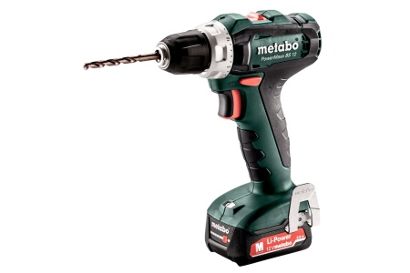 Дрель-шуруповерт акк Metabo PowerMaxx BS 12V*2Ah Li-ion  2акк ЗУ кейс Арт. 601036500