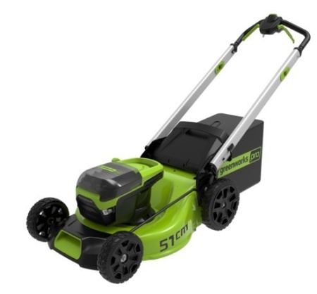 Газонокосилка Greenworks GD60LM51SP Gen 2, 60v, 51 см, без АКБ и ЗУ (аккумуляторная)