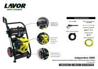 Мойка бензиновая LAVOR Independent 2800 Арт. 8.601.0148C