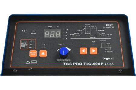 Аргонодуговой аппарат TIG сварки алюминия TSS PRO TIG 400P AC/DC Digital