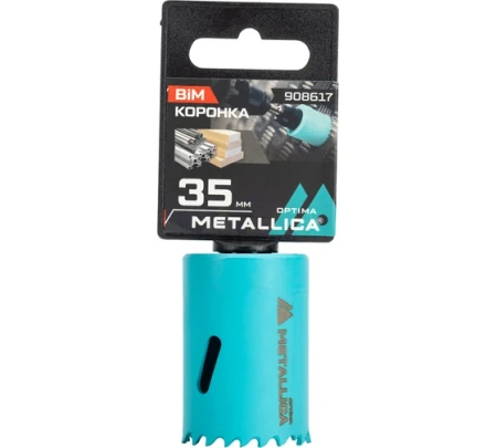 Коронка METALLICA Optima 35мм по мет/дер/пласт Арт. 908617