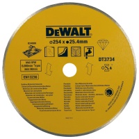 Диск алм DeWALT 250*25.4*1.6мм сплош. мокр. Кер. Арт. DT3734-XJ