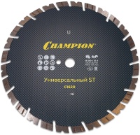 Диск алм CHAMPION 350*25.4мм унив. ST сегм. сух. Б Кир. Кам. Арт. C1620