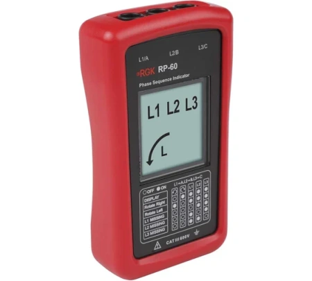 Индикатор чередования фаз RGK RP-60 Арт. 755214