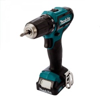 Дрель-шуруповерт акк Makita DF331DWAE 10,8V*2Ah Li-ion 30Нм плоский акк Арт. DF331DWAE