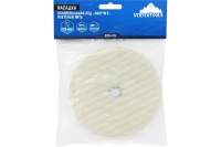 Круг полировочный Vertextools шерстяная нить, липучка 125мм Арт. 0094-125