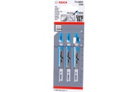 Пилки д/лоб по мет BOSCH T118BF HSS Flexible for Metal 67*92мм 3шт/упак Арт. 2608636232