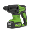 Перфоратор акк GREENWORKS GD24SDS2 SDS+ 24V Li-Ion 2Дж 3 реж. без акк и ЗУ Арт. 3803007
