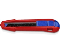 Нож технический 18мм KNIPEX CutiX Арт. KN-9010165BK