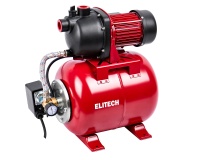 Станция насосная Elitech САВ 1200-24Ч 1200Вт, 24л, 44м, 58л/мин Арт. САВ 1200-24Ч