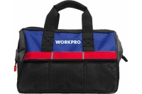 Сумка для инструмента WORKPRO 500D 320*210*230мм на молнии с широким горлом 12,5" Арт. WP281001