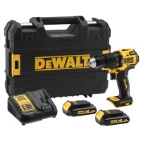 Дрель акк уд DeWALT DCD709S2T 18V*1.5Ah Li-ion 65Нм 2акк ЗУ Арт. DCD709S2T-QW