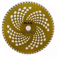 Диск для кустореза MAX 255*25,4мм 60Т Арт. B0229K
