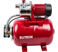 Станция насосная Elitech САВ 1000-24Н 1000Вт, 24л, 44м, 53л/мин Арт. САВ 1000-24Н