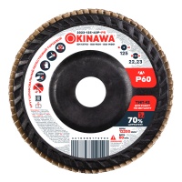 Круг лепестковый Okinawa 125х22,23 Р60 Арт. 2023-125-60P-PS