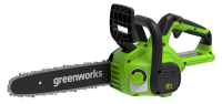 Пила акк. GREENWORKS G24CS25K2 24V*2Ач 10" 3/8" 1.1мм 45зв. Акк и ЗУ Арт. 2007707UA