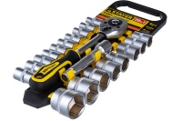 Набор головок с трещеткой 6 гран. 1/2" 20 предм. 8-32мм STAYER Арт. 27750-H20