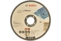 Диск отрезной по металлу BOSCH 125x2,5мм Standart прямой 25шт/уп Арт. 2608603166