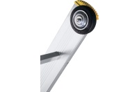 Лестница трехсекционная алюминиевая 3х16  профессиональная Алюмет