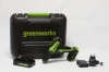 Дрель-шуруповерт акк GREENWORKS GD24DD35K2 24V*2Ah Li-Ion 35Нм бесщет.дв. 2 скор. ЗУ кейс Арт. 3704007UA