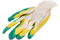 Перчатки хб с двойным латексным обливом Арт. 67851