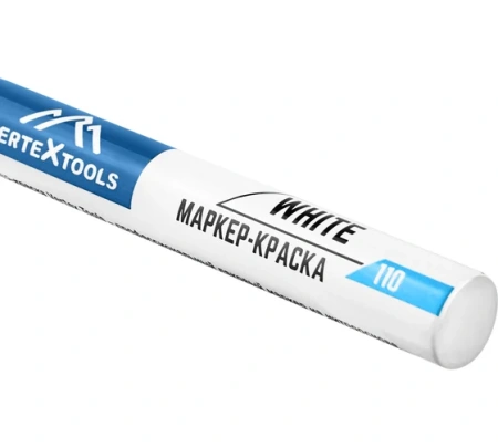 Маркер строительный белый Vertextools Арт. 0020-01