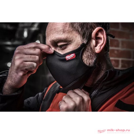 Маска на лицо тканевая Milwaukee L/XL (3шт) Арт. 4932478866