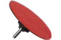 Тарелка опорная Vertextools 125мм М14 твердая на липучке Арт. 0077