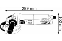 УШМ BOSCH GWS 9-125 125мм 900Вт Арт. 0601396022