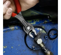 Клещи с фронтальным и боковым захватами 150мм KNIPEX TwinGrip зев 3-16мм Арт. KN-8201150