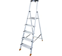 Стремянка алюминиевая KRAUSE Monto SEPURO 5 ступ. Арт. 127235