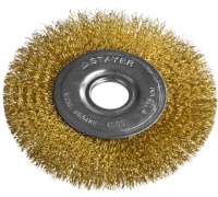 Щетка дисковая для УШМ волнистая 125мм, 22,2мм STAYER Арт. 35122-125