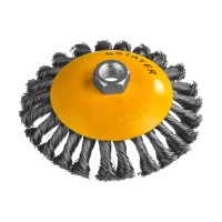 Щетка коническая для УШМ витая 125мм, М14 STAYER Арт. 35135-125