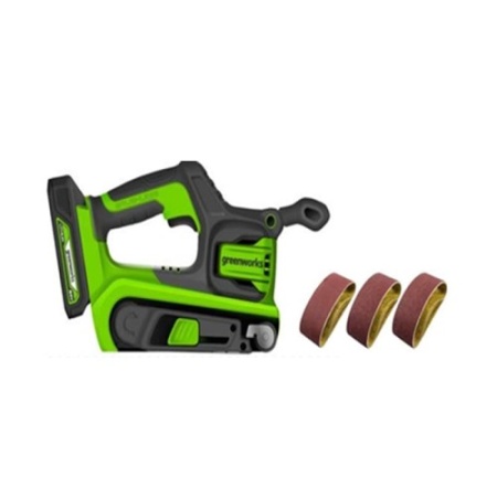 24В Шлифовальная машина ленточная Greenworks G24BS б/щ