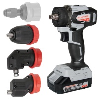 Дрель-шуруповерт акк Интерскол ДА-13/18ВК Комби 18V*2.0Ah Li-Ion АПИ 45Нм, 3 насадки Арт. 575.2.2.78