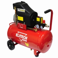 Компрессор Elitech КПМ 300/50 Промо (E0503.004.00) 50л, 240л/мин, 1,8 кВт Арт. КПМ 300/50 Промо (E0503.0