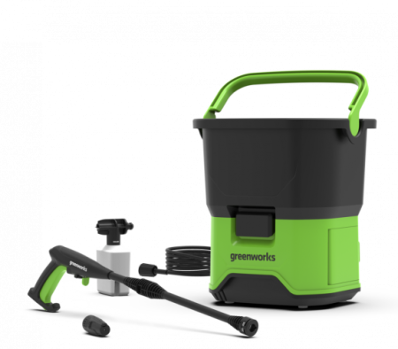 Мойка аккумуляторная GREENWORKS GDC40 40V 300л/час 70 бар, без акб и ЗУ Арт. 5104507
